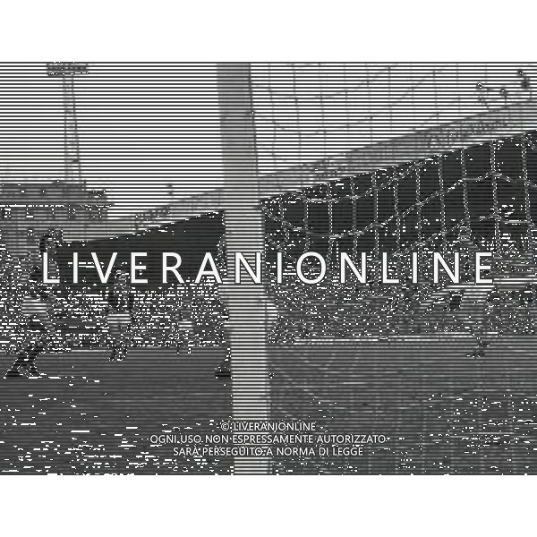 03-03-1973 GENOVA QUALIFICAZIONI MONDIALI DI CALCIO ITALIA LUSSEMBURGO 5-0 NELLA FOTO GOAL ITALIA AG ALDO LIVERANI SAS