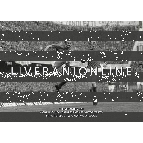 03-03-1973 GENOVA QUALIFICAZIONI MONDIALI DI CALCIO ITALIA LUSSEMBURGO 5-0 NELLA FOTO SANDRO MAZZOLA AG ALDO LIVERANI SAS