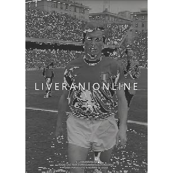 03-03-1973 GENOVA QUALIFICAZIONI MONDIALI DI CALCIO ITALIA LUSSEMBURGO 5-0 NELLA FOTO ROMEO BENETTI AG ALDO LIVERANI SAS