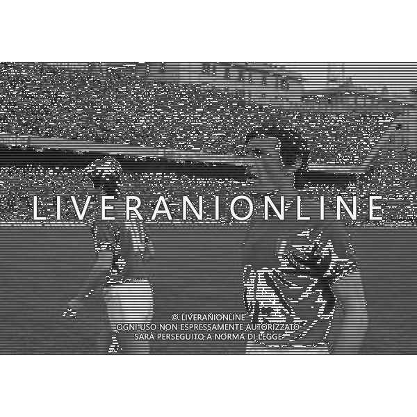 03-03-1973 GENOVA QUALIFICAZIONI MONDIALI DI CALCIO ITALIA LUSSEMBURGO 5-0 NELLA FOTO GIGI RIVA AG ALDO LIVERANI SAS