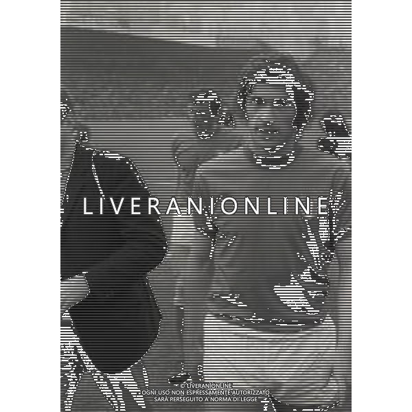 03-03-1973 GENOVA QUALIFICAZIONI MONDIALI DI CALCIO ITALIA LUSSEMBURGO 5-0 NELLA FOTO PAOLO PULICI AG ALDO LIVERANI SAS