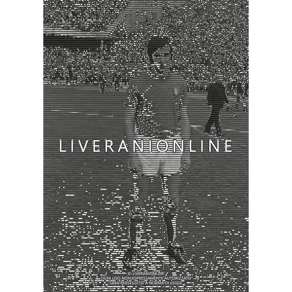 03-03-1973 GENOVA QUALIFICAZIONI MONDIALI DI CALCIO ITALIA LUSSEMBURGO 5-0 NELLA FOTO LUCIANO SPINOSI AG ALDO LIVERANI SAS