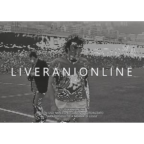 03-03-1973 GENOVA QUALIFICAZIONI MONDIALI DI CALCIO ITALIA LUSSEMBURGO 5-0 NELLA FOTO PIETRO ANASTASI AG ALDO LIVERANI SAS