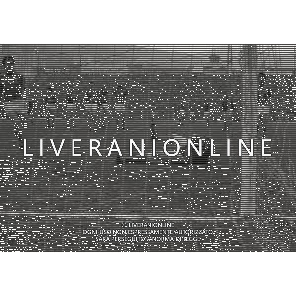 03-03-1973 GENOVA QUALIFICAZIONI MONDIALI DI CALCIO ITALIA LUSSEMBURGO 5-0 NELLA FOTO GOAL GIGI RIVA AG ALDO LIVERANI SAS