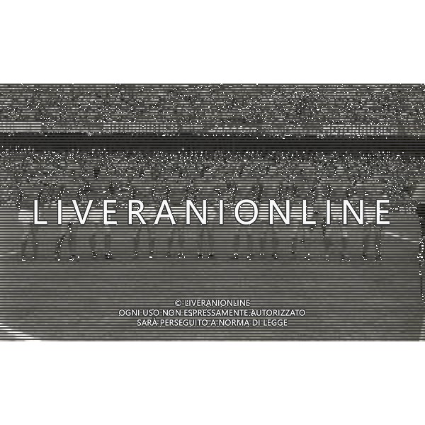 03-03-1973 GENOVA QUALIFICAZIONI MONDIALI DI CALCIO ITALIA LUSSEMBURGO 5-0 NELLA FOTO FORMAZIONE NAZIONALE LUSSEMBURGO 1973 AG ALDO LIVERANI SAS