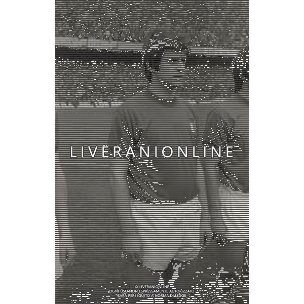 03-03-1973 GENOVA QUALIFICAZIONI MONDIALI DI CALCIO ITALIA LUSSEMBURGO 5-0 NELLA FOTO GIANNI RIVERA AG ALDO LIVERANI SAS