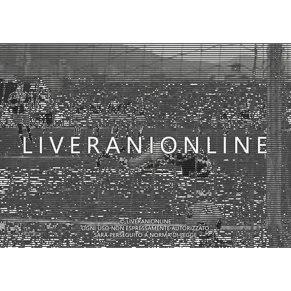 03-03-1973 GENOVA QUALIFICAZIONI MONDIALI DI CALCIO ITALIA LUSSEMBURGO 5-0 NELLA FOTO GOAL GIGI RIVA AG ALDO LIVERANI SAS