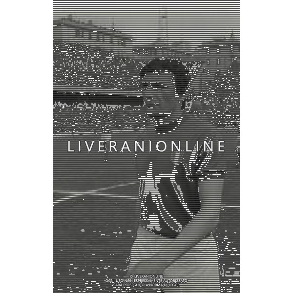 03-03-1973 GENOVA QUALIFICAZIONI MONDIALI DI CALCIO ITALIA LUSSEMBURGO 5-0 NELLA FOTO GIGI RIVA AG ALDO LIVERANI SAS