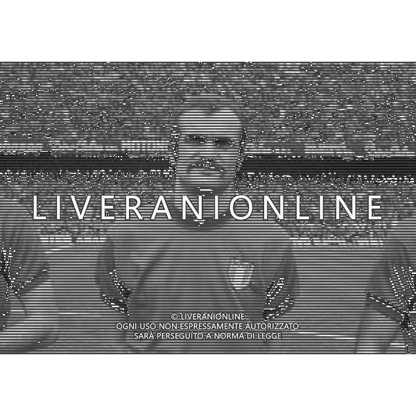 03-03-1973 GENOVA QUALIFICAZIONI MONDIALI DI CALCIO ITALIA LUSSEMBURGO 5-0 NELLA FOTO SANDRO MAZZOLA AG ALDO LIVERANI SAS