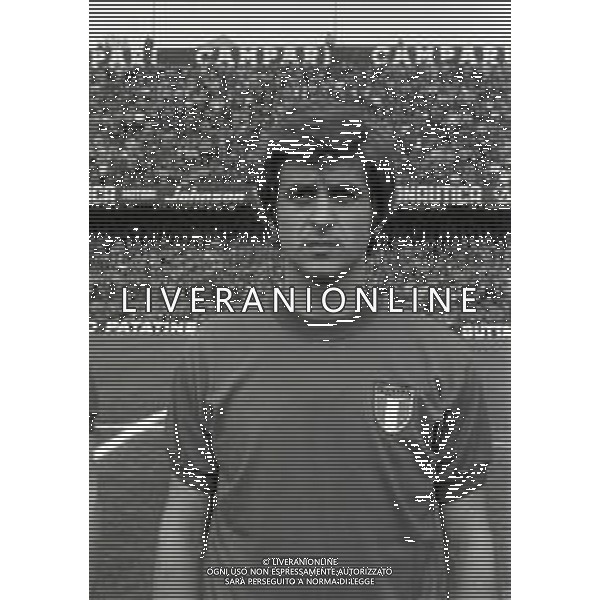 03-03-1973 GENOVA QUALIFICAZIONI MONDIALI DI CALCIO ITALIA LUSSEMBURGO 5-0 NELLA FOTO GIANNI RIVERA AG ALDO LIVERANI SAS