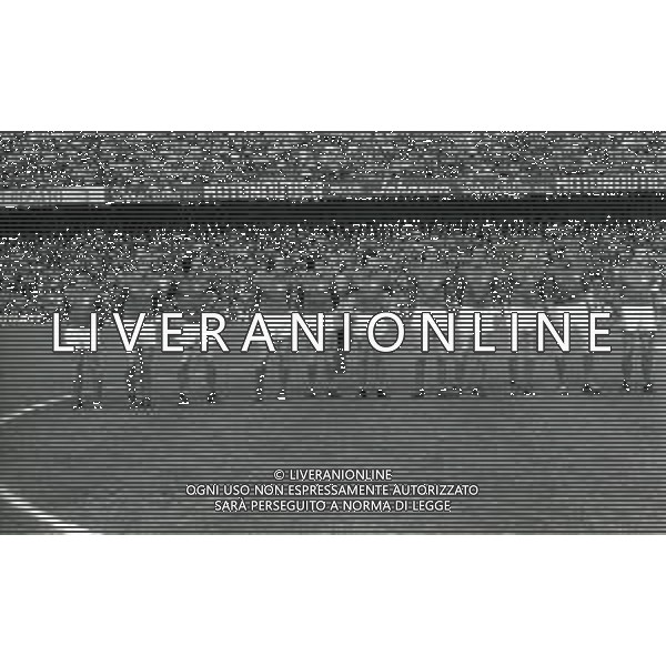 03-03-1973 GENOVA QUALIFICAZIONI MONDIALI DI CALCIO ITALIA LUSSEMBURGO 5-0 NELLA FOTO FORMAZIONE NAZIONALE LUSSEMBURGO 1973 AG ALDO LIVERANI SAS 