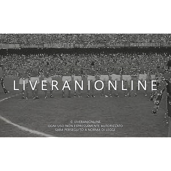 03-03-1973 GENOVA QUALIFICAZIONI MONDIALI DI CALCIO ITALIA LUSSEMBURGO 5-0 NELLA FOTO FORMAZIONE NAZIONALE LUSSEMBURGO 1973 AG ALDO LIVERANI SAS