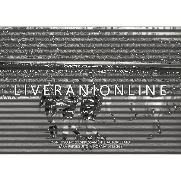 03-03-1973 GENOVA QUALIFICAZIONI MONDIALI DI CALCIO ITALIA LUSSEMBURGO 5-0 NELLA FOTO ARBITRO SEOUDI AG ALDO LIVERANI SAS