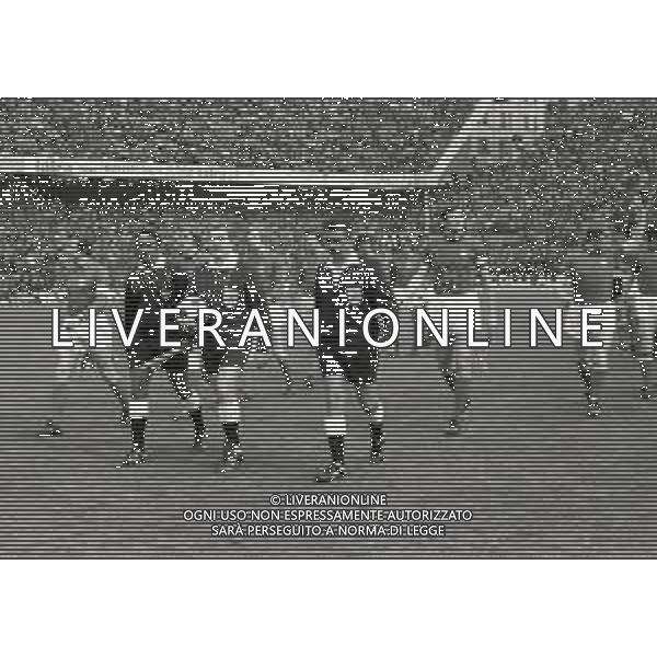 03-03-1973 GENOVA QUALIFICAZIONI MONDIALI DI CALCIO ITALIA LUSSEMBURGO 5-0 NELLA FOTO ARBITRO SEOUDI AG ALDO LIVERANI SAS