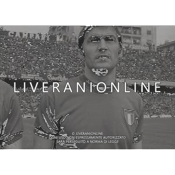 03-03-1973 GENOVA QUALIFICAZIONI MONDIALI DI CALCIO ITALIA LUSSEMBURGO 5-0 NELLA FOTO TARCISIO BURGNICH AG ALDO LIVERANI SAS