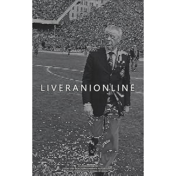 03-03-1973 GENOVA QUALIFICAZIONI MONDIALI DI CALCIO ITALIA LUSSEMBURGO 5-0 NELLA FOTO FERRUCCIO VALCAREGGI ALLENATORE NAZIONALE ITALIANA AG ALDO LIVERANI SAS