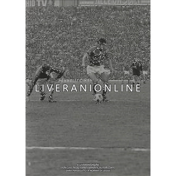 03-03-1973 GENOVA QUALIFICAZIONI MONDIALI DI CALCIO ITALIA LUSSEMBURGO 5-0 NELLA FOTO PIETRO ANASTASI AG ALDO LIVERANI SAS