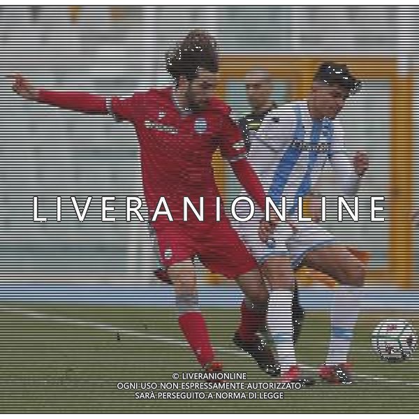 Pescara - Spal Campionato di Calcio Serie BKT 06/03/2021 nella foto: Castro Luca(Spal ferrara) ©Claudio Zamagni/Agenzia Aldo Liverani during Italian Serie BKT soccer match between Pescara and Spal at Adriatico Stadium in Pescara on March 03 2021 photo credit by Claudio Zamagni/Aldo Liverani Photo Agency/ AGENZIA ALDO LIVERANI SAS