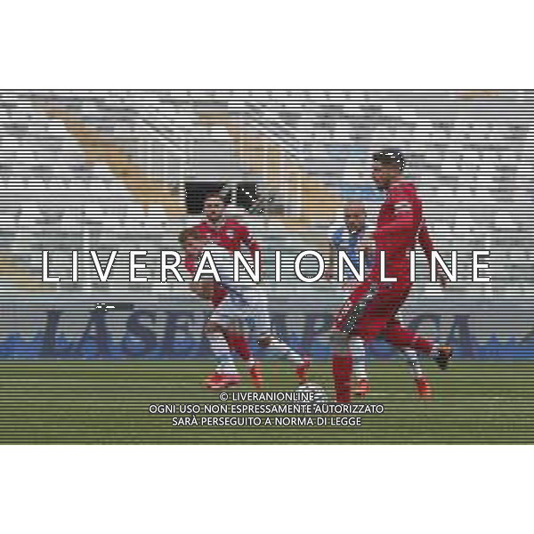 Pescara - Spal Campionato di Calcio Serie BKT 06/03/2021 nella foto: goal Valoti Mattia (spal ferrara) ©Claudio Zamagni/Agenzia Aldo Liverani during Italian Serie BKT soccer match between Pescara and Spal at Adriatico Stadium in Pescara on March 03 2021 photo credit by Claudio Zamagni/Aldo Liverani Photo Agency/ AGENZIA ALDO LIVERANI SAS