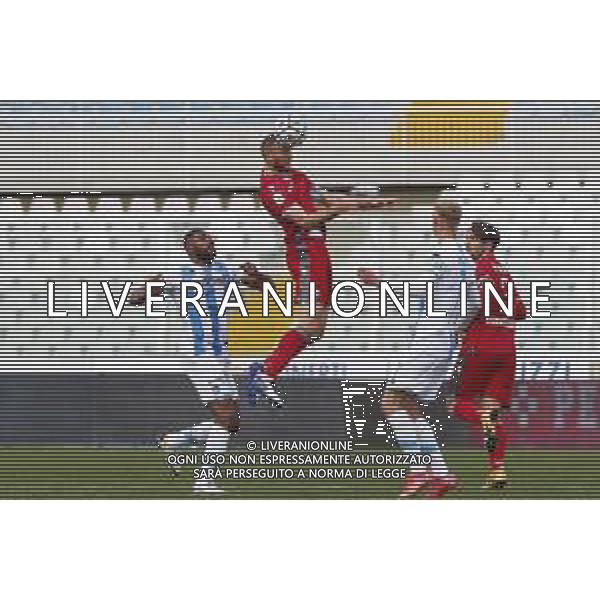 Pescara - Spal Campionato di Calcio Serie BKT 06/03/2020 nella foto: Vicari Francesco (spal ferrara) ©Claudio Zamagni/Agenzia Aldo Liverani during Italian Serie BKT soccer match between Pescara and Spal at Adriatico Stadium in Pescara on March 03 2021 photo credit by Claudio Zamagni/Aldo Liverani Photo Agency/ AGENZIA ALDO LIVERANI SAS