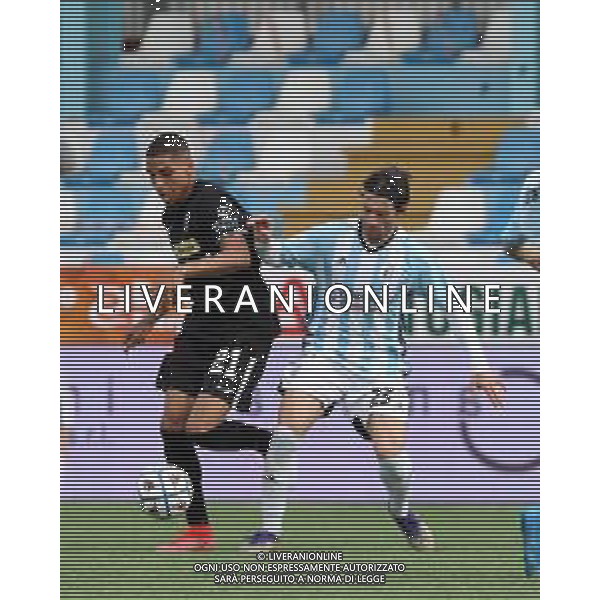 ENTELLA - ASCOLI CAMPIONATO CALCIO SERIE BKT 06.03.2021 NELLA FOTO ANDREA PAOLUCCI E SABIRI ABDELHAMID ©/ AGENZIA ALDO LIVERANI SAS