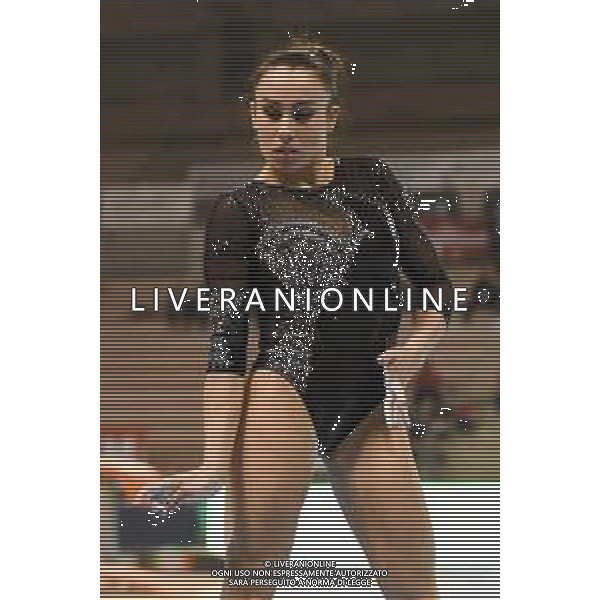 Tomasii/LMedia - Artistic Gymnastics - Italian Serie A1 - Gymnastics 06 March 2021 - PalaPrometeo, ancona, Italy Photo showing: Vanessa Ferrari (Esercito) floor @Tomasii/LMedia AG ALDO LIVERANI SAS