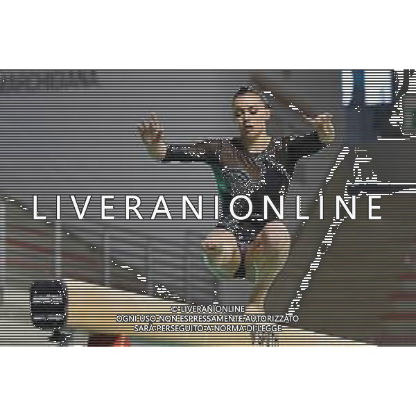 Tomasii/LMedia - Artistic Gymnastics - Italian Serie A1 - Gymnastics 06 March 2021 - PalaPrometeo, ancona, Italy Photo showing: Giorgia Villa (Brixia - Fiamme Oro) beam) beam @Tomasii/LMedia AG ALDO LIVERANI SAS