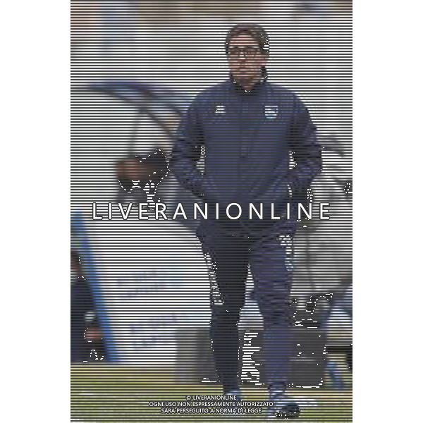 Pescara - Spal Campionato di Calcio Serie BKT 06/03/2020 nella foto: Mister Grassadonia Gianluca(pescara) ©Claudio Zamagni/Agenzia Aldo Liverani Mister Grassadonia Gianluca(pescara) during Italian Serie BKT soccer match between Pescara and Spal at Adriatico Stadium in Pescara on March 03 2021 photo credit by Claudio Zamagni/Aldo Liverani Photo Agency