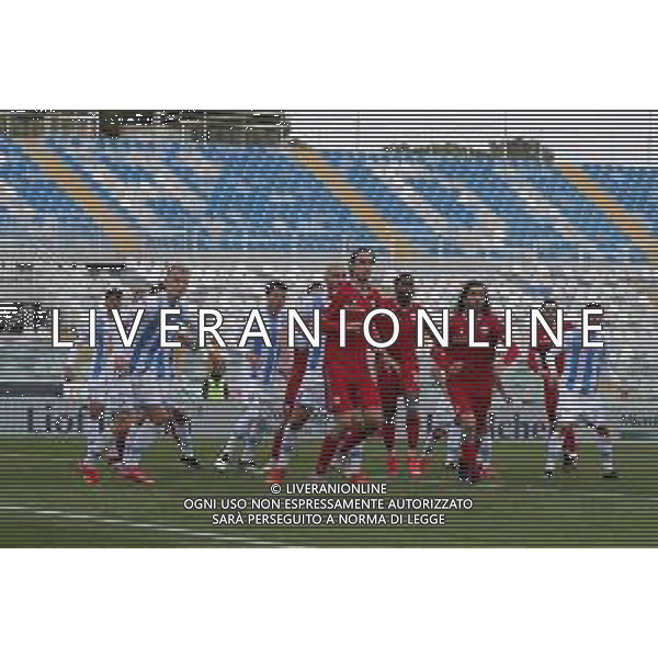 Pescara - Spal Campionato di Calcio Serie BKT 06/03/2020 nella foto: giocatori in area ©Claudio Zamagni/Agenzia Aldo Liverani during Italian Serie BKT soccer match between Pescara and Spal at Adriatico Stadium in Pescara on March 03 2021 photo credit by Claudio Zamagni/Aldo Liverani Photo Agency