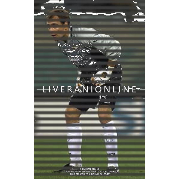 LAZIO CALCIO 2001/2002 NELLA FOTO MARCHEGIANI LUCA CALCIATORE DI RUOLO PORTIERE AGENZIA ALDO LIVERANI SAS