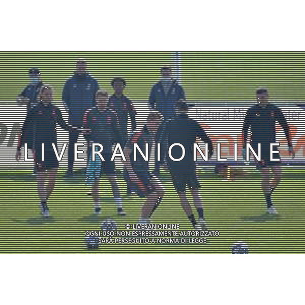Torino 08.03.2021 Centro Sportivo Continassa Alessandro Falzone/Ag. Aldo Liverani sas Allenamento di vigilia del match Juventus vs Porto Nella foto: Calciatori in allenamento