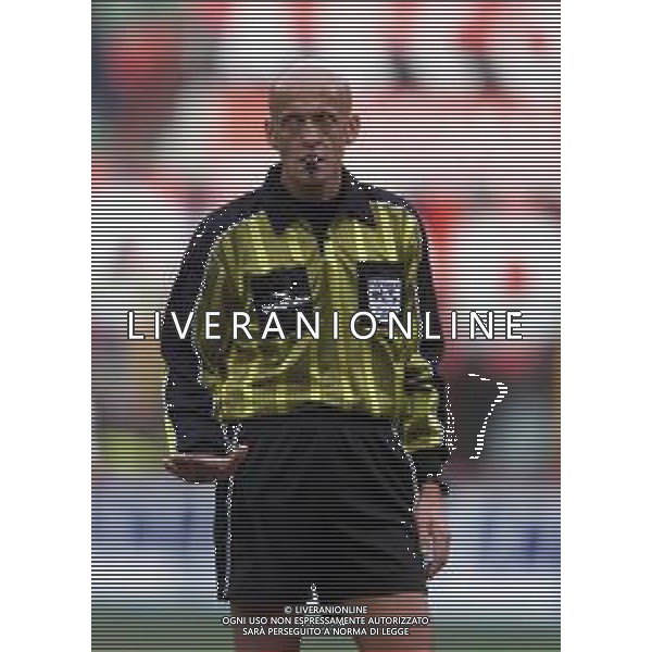 RETROSPETTIVA ARBITRO CALCIO NELLA FOTO COLLINA PIERLUIGI AGENZIA ALDO LIVERANI SAS