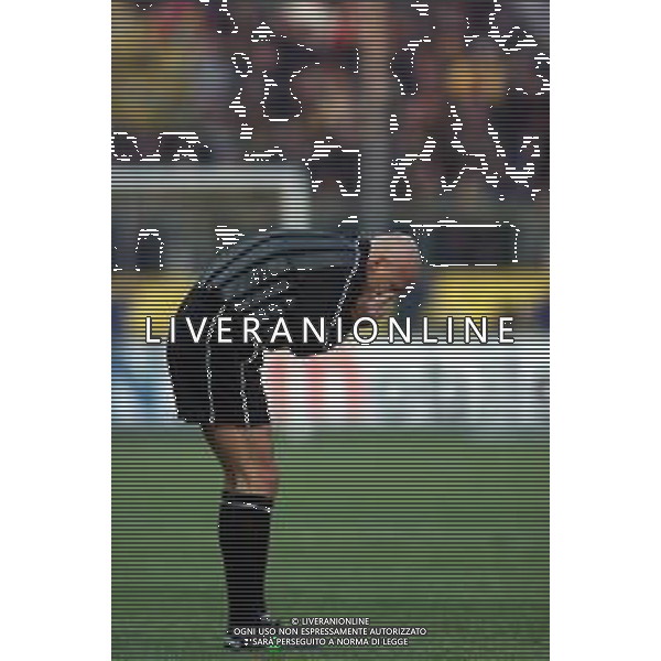 RETROSPETTIVA nella foto PIERLUIGI COLLINA ARBITRO CALCIO agenzia aldo liverani sas