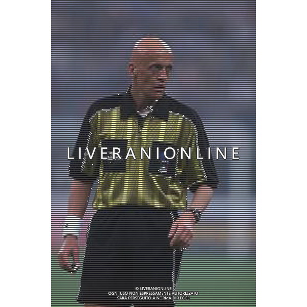 inter - milan 11/05/2001 nella foto l\'arbitro collina pierluigi agenzia aldo liverani sas