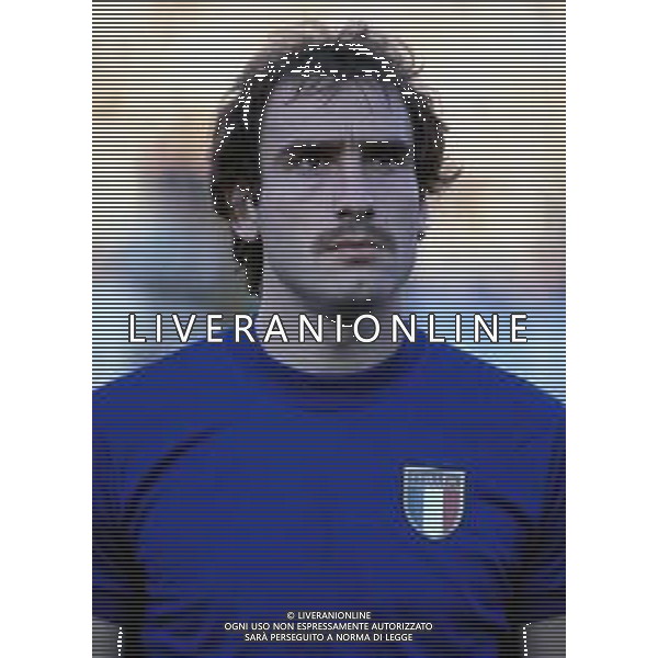 NAZIONALE ITALIANA CALCIO NELLA FOTO GRAZIANI FRANCESCO CALCIATORE AGENZIA ALDO LIVERANI SAS