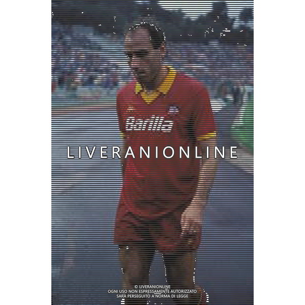 CALCIO ROMA NELLA FOTO GRAZIANI FRANCESCO CALCIATORE AGENZIA ALDO LIVERANI SAS