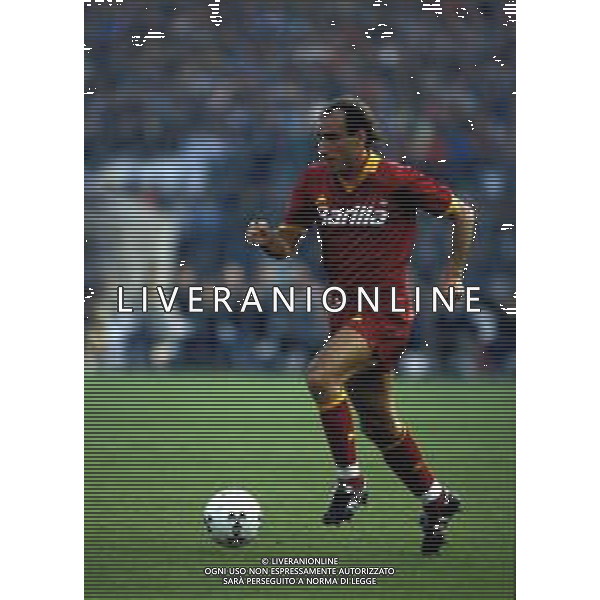 CALCIO ROMA NELLA FOTO GRAZIANI FRANCESCO CALCIATORE AGENZIA ALDO LIVERANI SAS