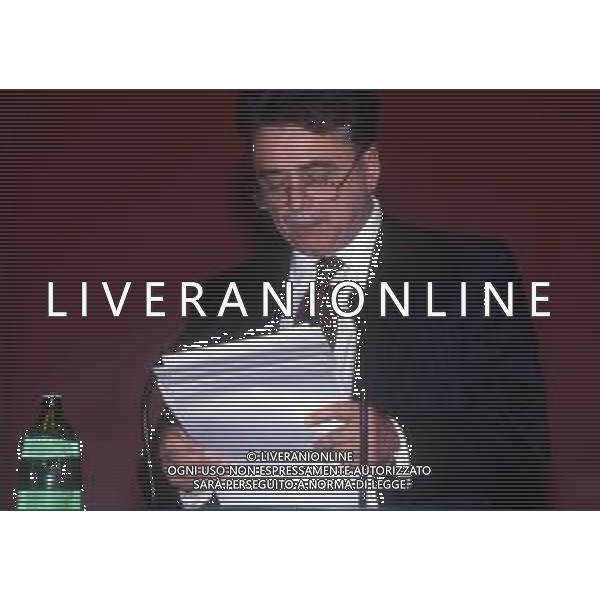 RETROSPETTIVA ACHILLE OCCHETTO POLITICO NELLA FOTO ACHILLE OCCHETTO NELL\'ANNO 1991 AG ALDO LIVERANI SAS 