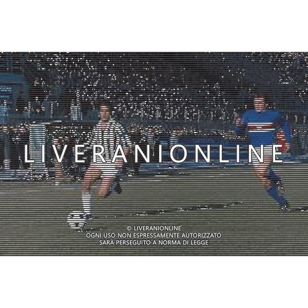 CALCIO ARCHIVIO JUVENTUS NELLA FOTO ANASTASI PIETRO CALCIATORE AGENZIA ALDO LIVERANI SAS