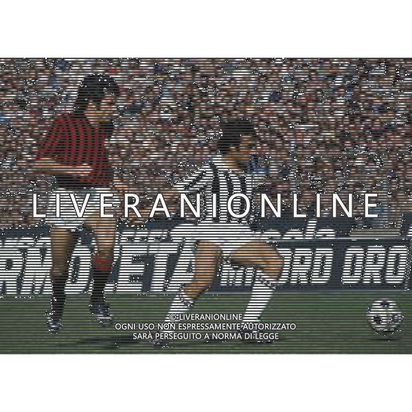 CALCIO ARCHIVIO JUVENTUS NELLA FOTO ANASTASI PIETRO CALCIATORE AGENZIA ALDO LIVERANI SAS
