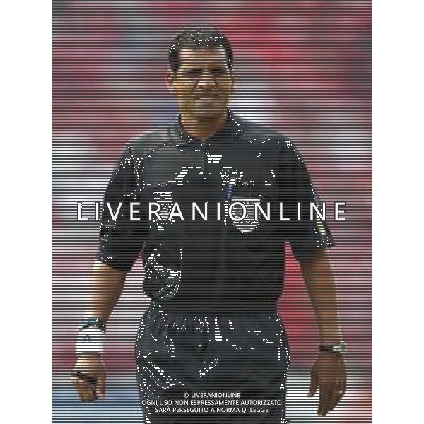 GWANGJU (corea del sud) 22/06/2002 MONDIALI CALCIO 2002 SPAGNA - COREA DEL SUD NELLA FOTO ARBITRO GAMAL GHANDOUR AGENZIA ALDO LIVERANI SAS