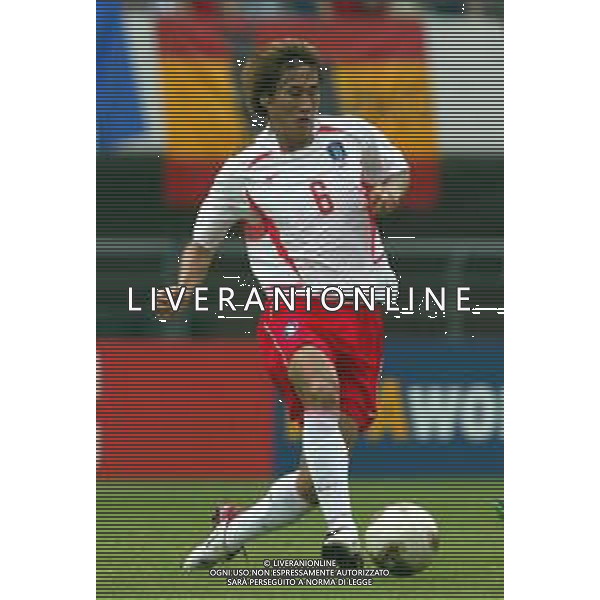 GWANGJU (corea del sud) 22/06/2002 MONDIALI CALCIO 2002 SPAGNA - COREA DEL SUD NELLA FOTO YOO SANG-CHUL AGENZIA ALDO LIVERANI SAS