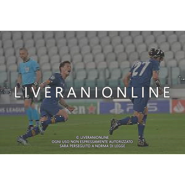 ©Alessandro Falzone/Agenzia Aldo Liverani Torino 09.03.2021 Stadio Allianz Stadium Juventus vs Porto Ritorno Ottavi di Finale Champions League 2020-2021 Nella foto : ESULTANZA DOPO GOL DI SERGIO OLIVEIRA ©FALZONE/AGENZIA ALDO LIVERANI SAS