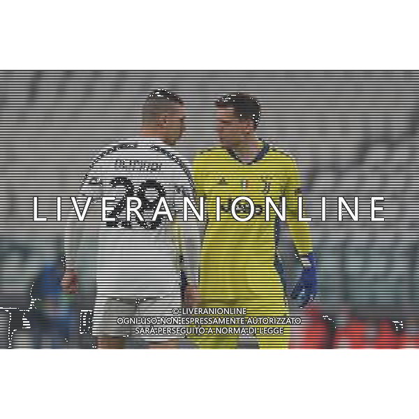 ©Alessandro Falzone/Agenzia Aldo Liverani Torino 09.03.2021 Stadio Allianz Stadium Juventus vs Porto Ritorno Ottavi di Finale Champions League 2020-2021 Nella foto : SZCZESNY-DEMIRAL ©FALZONE/AGENZIA ALDO LIVERANI SAS