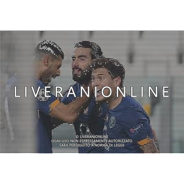 ©Alessandro Falzone/Agenzia Aldo Liverani Torino 09.03.2021 Stadio Allianz Stadium Juventus vs Porto Ritorno Ottavi di Finale Champions League 2020-2021 Nella foto : ESULTANZA GOL DI OLIVEIRA SERGIO ©FALZONE/AGENZIA ALDO LIVERANI SAS