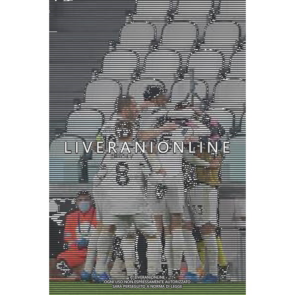 ©Alessandro Falzone/Agenzia Aldo Liverani Torino 09.03.2021 Stadio Allianz Stadium Juventus vs Porto Ritorno Ottavi di Finale Champions League 2020-2021 Nella foto : ESULTANZA DOPO IL SECONDO GOL DI CHIESA FEDERICO ©FALZONE/AGENZIA ALDO LIVERANI SAS