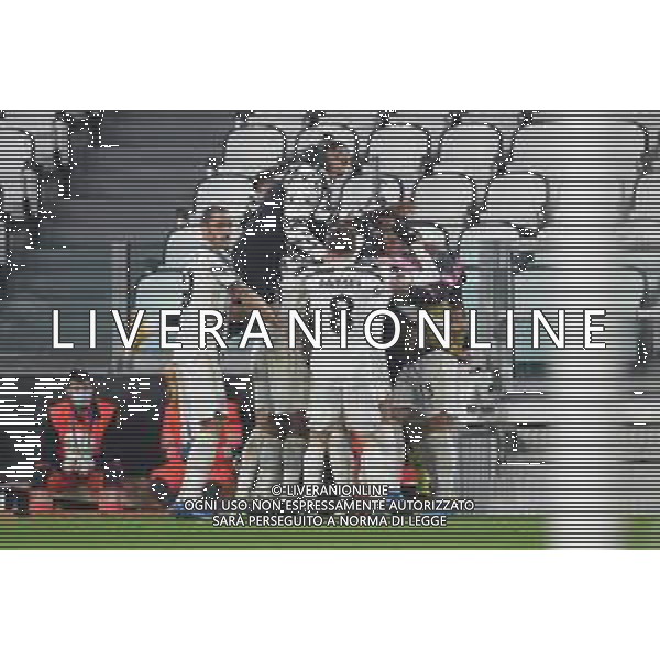 ©Alessandro Falzone/Agenzia Aldo Liverani Torino 09.03.2021 Stadio Allianz Stadium Juventus vs Porto Ritorno Ottavi di Finale Champions League 2020-2021 Nella foto : ESULTANZA DOPO IL SECONDO GOL DI CHIESA FEDERICO ©FALZONE/AGENZIA ALDO LIVERANI SAS