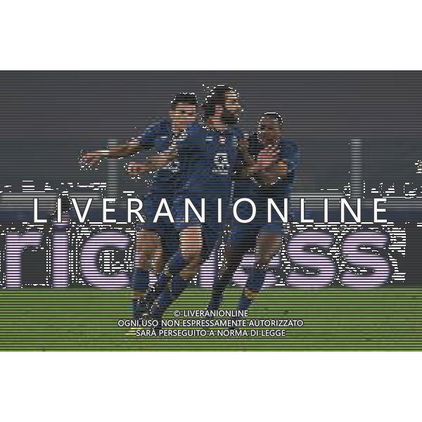 ©Alessandro Falzone/Agenzia Aldo Liverani Torino 09.03.2021 Stadio Allianz Stadium Juventus vs Porto Ritorno Ottavi di Finale Champions League 2020-2021 Nella foto : ESULTANZA DOPO IL SECONDO GOL DI OLIVEIRA SERGIO ©FALZONE/AGENZIA ALDO LIVERANI SAS