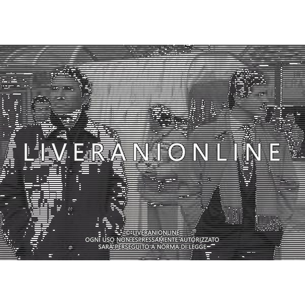 RETROSPETTIVA SEBASTIAO LAZARONI ALLENATORE CALCIO NELLA FOTO SEBASTIAO LAZARONI ALLENATORE FIORENTINA CON MORENO ROGGI CALCIO NELL\'ANNO 1990-1991 AG ALDO LIVERANI SAS