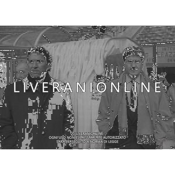 RETROSPETTIVA SEBASTIAO LAZARONI ALLENATORE CALCIO NELLA FOTO SEBASTIAO LAZARONI ALLENATORE FIORENTINA CON MORENO ROGGI CALCIO NELL\'ANNO 1990-1991 AG ALDO LIVERANI SAS